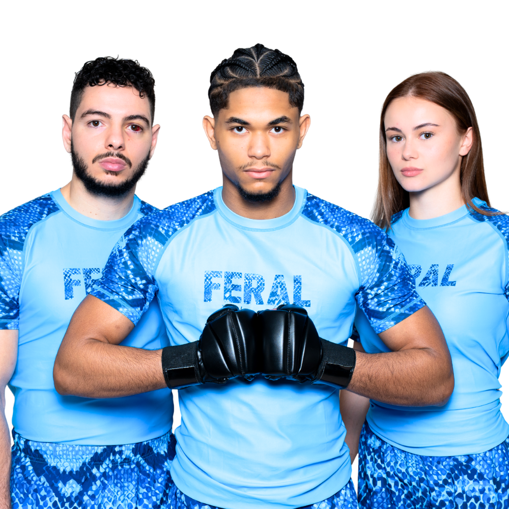 Rashguard + Short vipère bleue